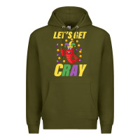 Army Green Let's Get Cray Premium Hoodie - Bettercallsaul