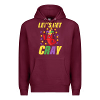 Burgundy Let's Get Cray Premium Hoodie - Bettercallsaul