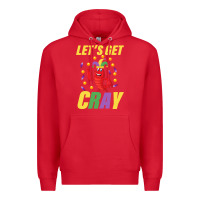Red Let's Get Cray Premium Hoodie - Bettercallsaul