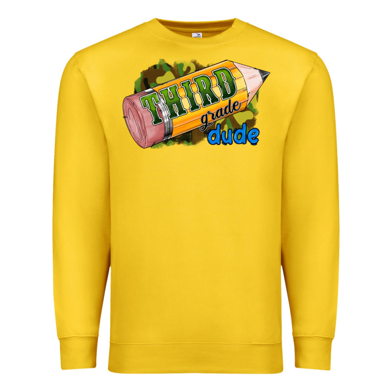 Third Grade Dude Premium Sweatshirt by RanaPortraitStore | Teevron