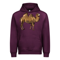Mauve Wine Camel Urban Hoodie - LillyAllenDesigns