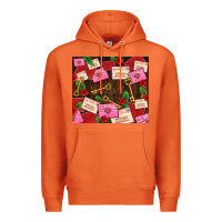 Carrot love letters tumbler Premium Hoodie - AdoDesignShop