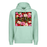 Seafoam love letters tumbler Premium Hoodie - AdoDesignShop
