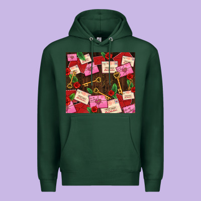 Love Letters Tumbler Premium Hoodie Designed By Adodesignshop