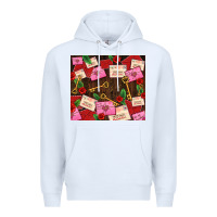 White love letters tumbler Premium Hoodie - AdoDesignShop