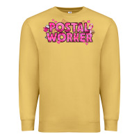 Antique Gold Breast Cancer Postal Worker Premium Sweatshirt - texasbilliewilder