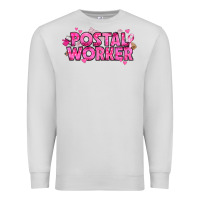 Dove Grey Breast Cancer Postal Worker Premium Sweatshirt - texasbilliewilder