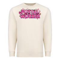 Sandshell Breast Cancer Postal Worker Premium Sweatshirt - texasbilliewilder