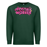 Sports Green Breast Cancer Postal Worker Premium Sweatshirt - texasbilliewilder