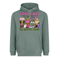 Sage coffee and weed my favorite plants Heavyweight Hoodie - Zillion Design Studio