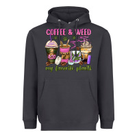Smoke coffee and weed my favorite plants Heavyweight Hoodie - Zillion Design Studio