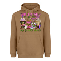 Toasted Coconut coffee and weed my favorite plants Heavyweight Hoodie - Zillion Design Studio
