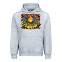 Heather Grey life is better around the campfire Urban Hoodie - BarkalooDesign
