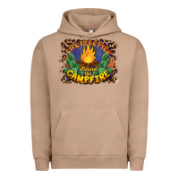 Pigment Burro life is better around the campfire Urban Hoodie - BarkalooDesign