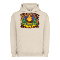 Pigment French Oak life is better around the campfire Urban Hoodie - BarkalooDesign