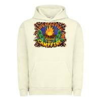 Pigment Pistachio life is better around the campfire Urban Hoodie - BarkalooDesign