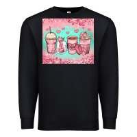 Black best mom ever coffee cups Premium Sweatshirt - Zillion Design Studio
