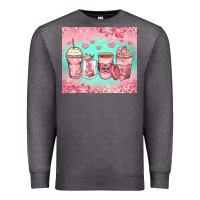 Best Mom Ever Coffee Cups Premium Sweatshirt | Teevron