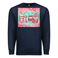 Navy best mom ever coffee cups Premium Sweatshirt - Zillion Design Studio
