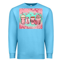 Ocean Blue best mom ever coffee cups Premium Sweatshirt - Zillion Design Studio