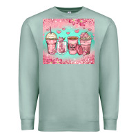 Seafoam best mom ever coffee cups Premium Sweatshirt - Zillion Design Studio