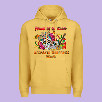 Proud Of My Roots Premium Hoodie Designed By Bundleandbundleshop