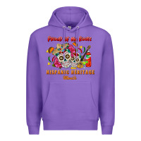 Purple proud of my roots Premium Hoodie - BundleAndBundleShop
