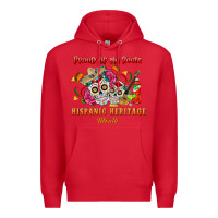 Red proud of my roots Premium Hoodie - BundleAndBundleShop