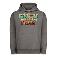 Pigment Tornado faith over fear cross Urban Hoodie - NancyCooperArtShop