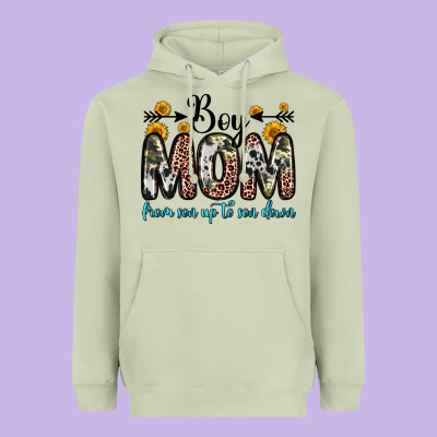 Boy Mom From Son Up To Son Down Heavyweight Hoodie Designed By Zillion Design Studio