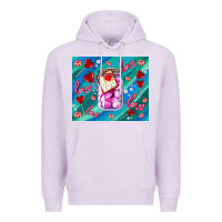 Lilac sugar with love Premium Hoodie - AdoDesignShop