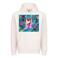 Pale Pink sugar with love Premium Hoodie - AdoDesignShop