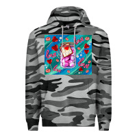 Slate Camo sugar with love Premium Hoodie - AdoDesignShop