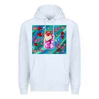 White sugar with love Premium Hoodie - AdoDesignShop