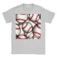 Moon Dust baseball seamless pattern Classic Tee - BundleAndBundleShop
