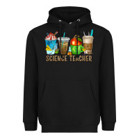 Black science teacher coffee cups Heavyweight Hoodie - texasbilliewilder