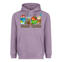 Lavender science teacher coffee cups Heavyweight Hoodie - texasbilliewilder