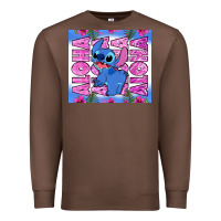 Chestnut aloha stitch Premium Sweatshirt - Zillion Design Studio