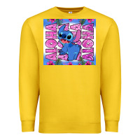 Lemon aloha stitch Premium Sweatshirt - Zillion Design Studio
