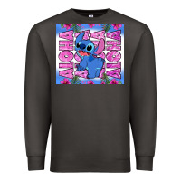 Smoke aloha stitch Premium Sweatshirt - Zillion Design Studio