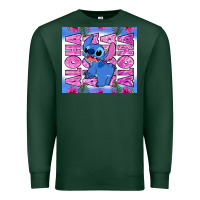 Sports Green aloha stitch Premium Sweatshirt - Zillion Design Studio