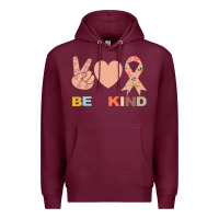 Burgundy Be Kind Premium Hoodie - Bettercallsaul