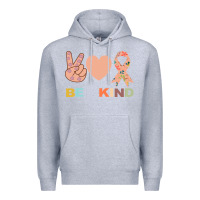 Heather Grey Be Kind Premium Hoodie - Bettercallsaul