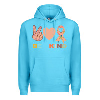 Ocean Blue Be Kind Premium Hoodie - Bettercallsaul
