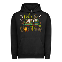Pigment Black let's go camping Urban Hoodie - BarkalooDesign