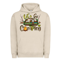 Pigment French Oak let's go camping Urban Hoodie - BarkalooDesign