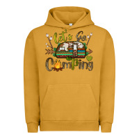 Pigment Peanut Butter let's go camping Urban Hoodie - BarkalooDesign