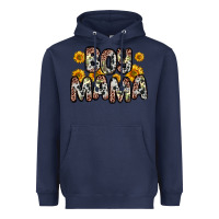 Navy boy mama Heavyweight Hoodie - Zillion Design Studio