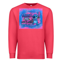 Cardinal touch me and i will bite you stitch Premium Sweatshirt - Zillion Design Studio