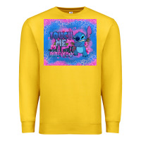 Lemon touch me and i will bite you stitch Premium Sweatshirt - Zillion Design Studio